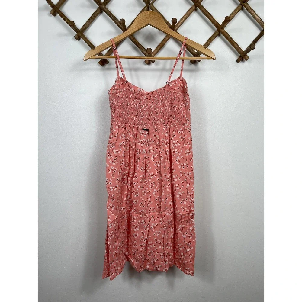 Billabong x The Salty Blonde Just Because Woven Mini Dress Size M
